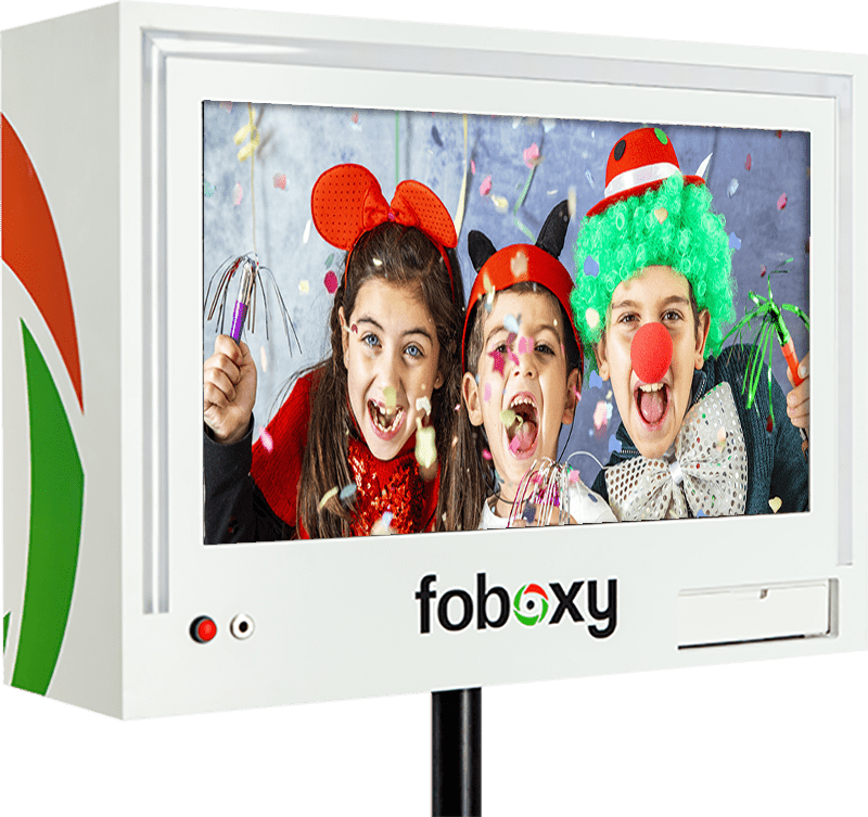 Kinder in der foboxy Fotobox