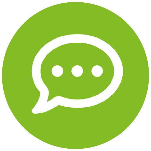 grünes Kundenkontakt-Icon
